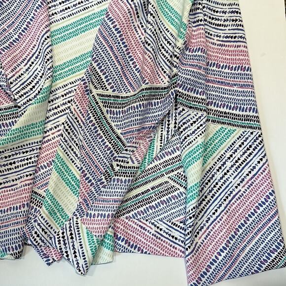 Chico's Rainbow Dots Easy Kimono Jacket Cover Cardigan Multi Color Size 2 = L - Picture 14 of 16